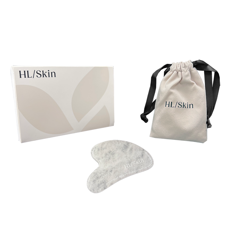 Beyaz Yeşim Taşı Gua Sha Aleti