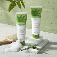 Herbal Aloe Saç Seti Şampuan ve Saç Kremi